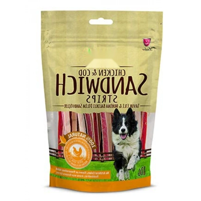 Tavuklu Sandviç Çubuk Ödül, 80 Gr