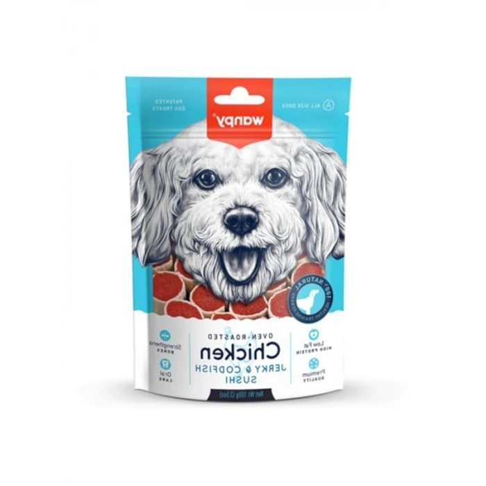 Tavuklu ve Morina Balıklı Köpek Ödülü, 100 gr, Çiğneme Keyfi