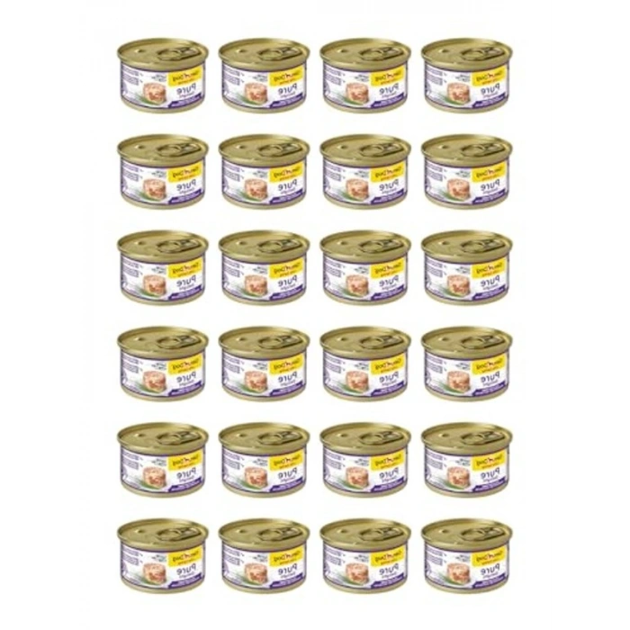 Tavuklu ve Tuna Balıklı Konserve Köpek Maması, 85 Gr x 24