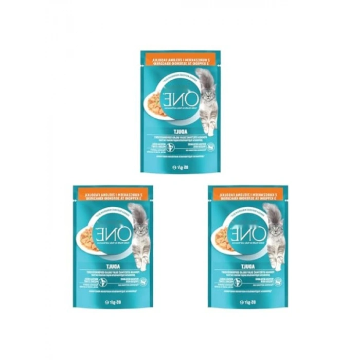 Tavuklu Yaş Kedi Maması 85 Gram (3 Paket)