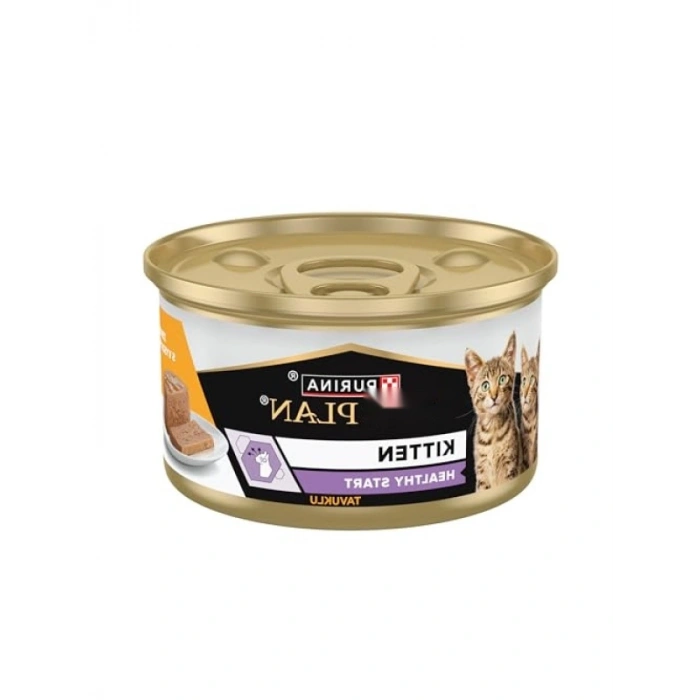 Tavuklu Yavru Kedi Konservesi - 85 gr, 24lü Paket