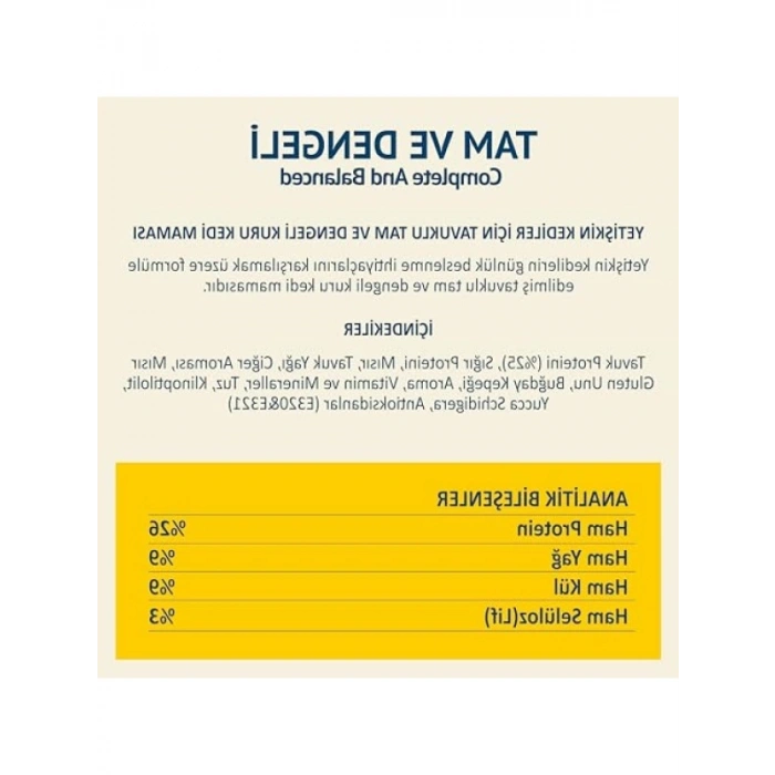 Tavuklu Yetişkin Kedi Maması 500 Gr