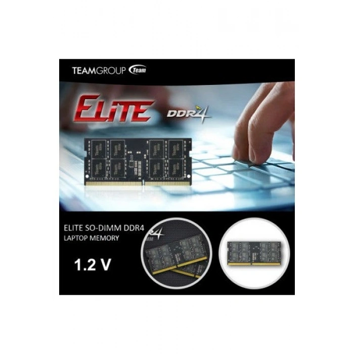 Team Elite 8GB (1x8GB) 3200MHz CL 22 DDR4 Notebook SODIMM Ram (TED48G3200C22-S01)