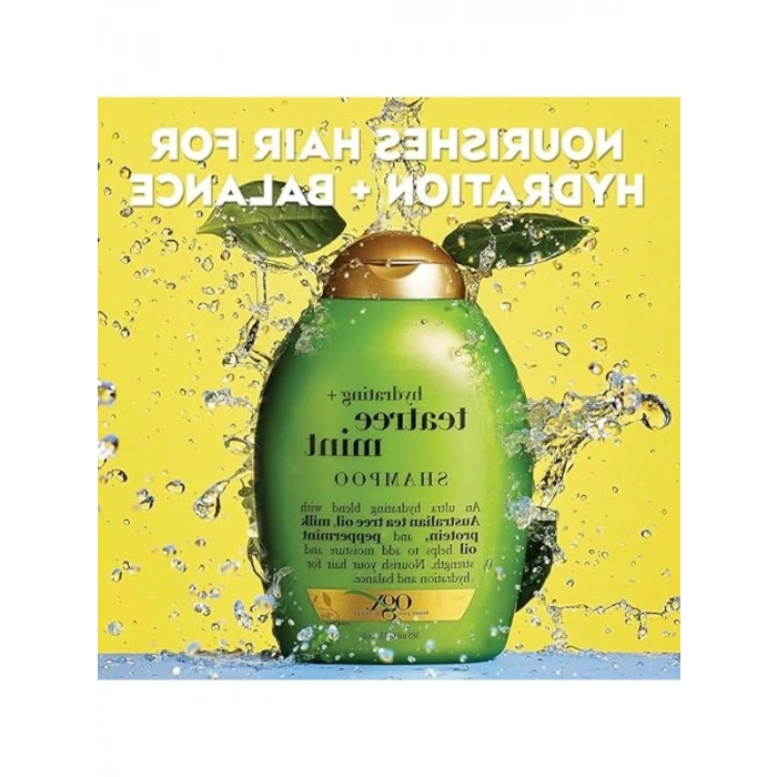Teatree Mint Şampuan, 385 ml Doğal İçeriklerle Bakım