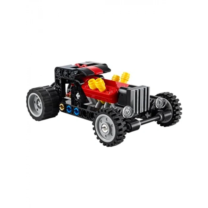 Technic Hot Rod Araba Yapım Seti, Detaylı ve Eğlenceli Model, 30735 Parça
