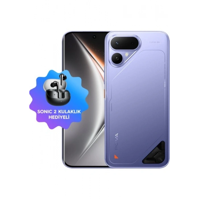 Tecno Pova Curve 2 256 GB 8 GB Ram (Tecno Türkiye Garantili) Mor