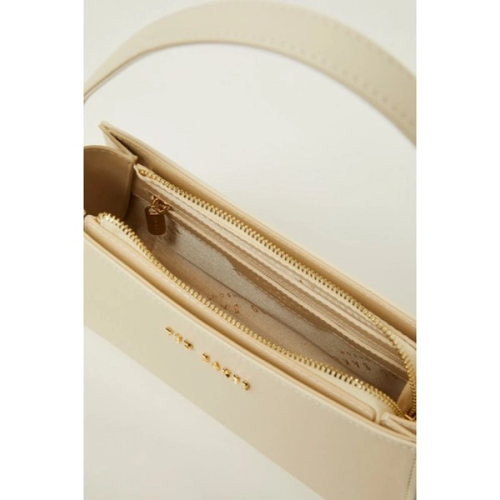 Ted Baker Düz Cilt Omuz Çantası