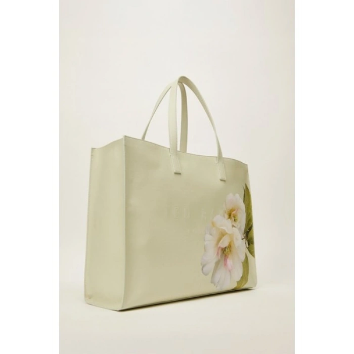 Ted Baker Yeşil Ikonik Floral Desenli Küçük Çanta TBSS25FIB073