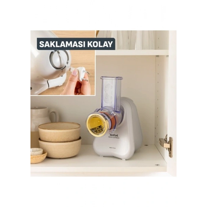 Tefal Fresh Express 150 Watt 3 Fonksiyonlu Doğrayıcı Rondo