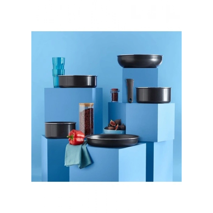 Tefal Ingenio SimpleCook 1X Büyük Tava Tencere Seti - 12 Parça