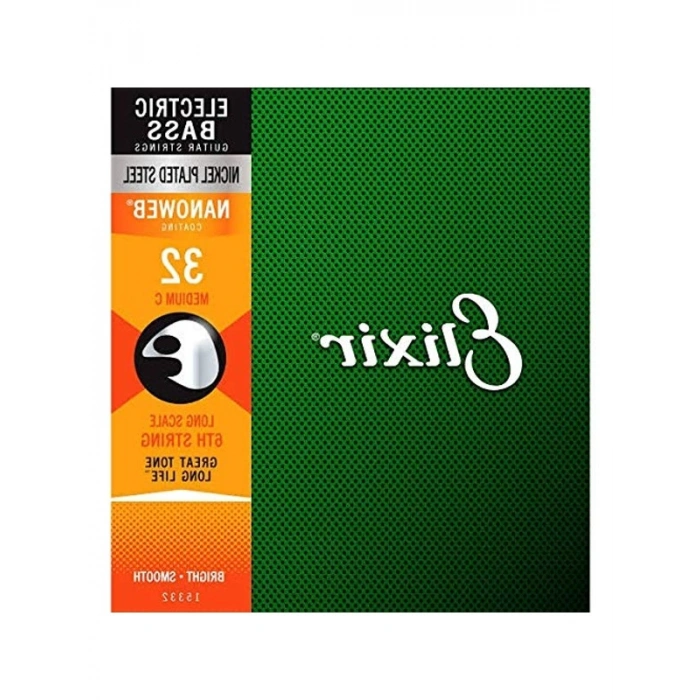 Tek Bas Gitar İçin Nanoweb Medium Teli, 32 Kalınlık