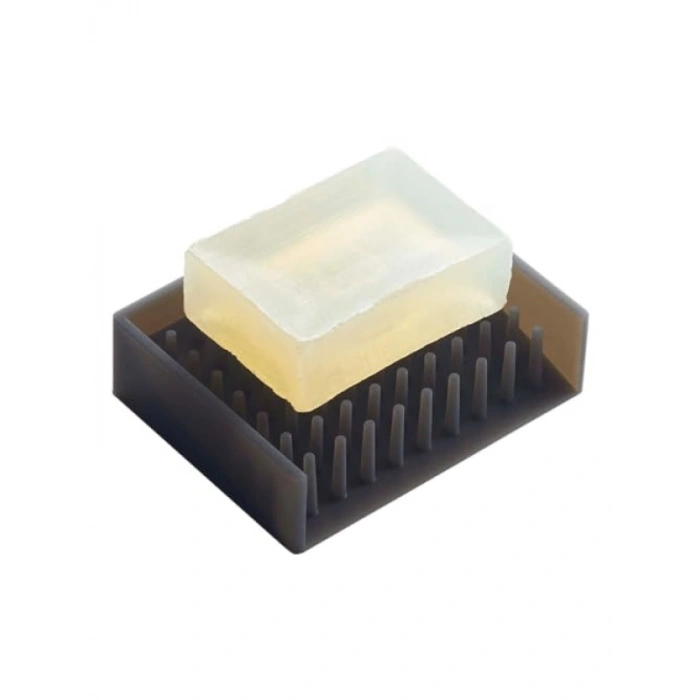 Tek Boy Silikon Sabunluk - Beyaz ve Siyah Seçenekleri