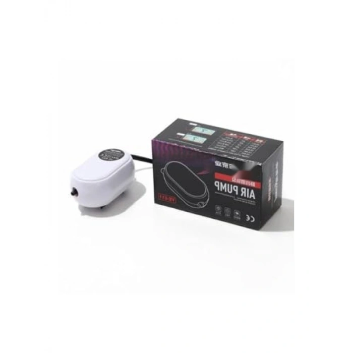 Tek Çıkışlı Hava Motoru Beyaz 3W 3L/min