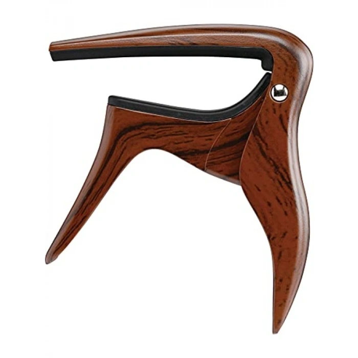 Tek Elle Kullanım için Gitar Capo, Ahşap Etkisi