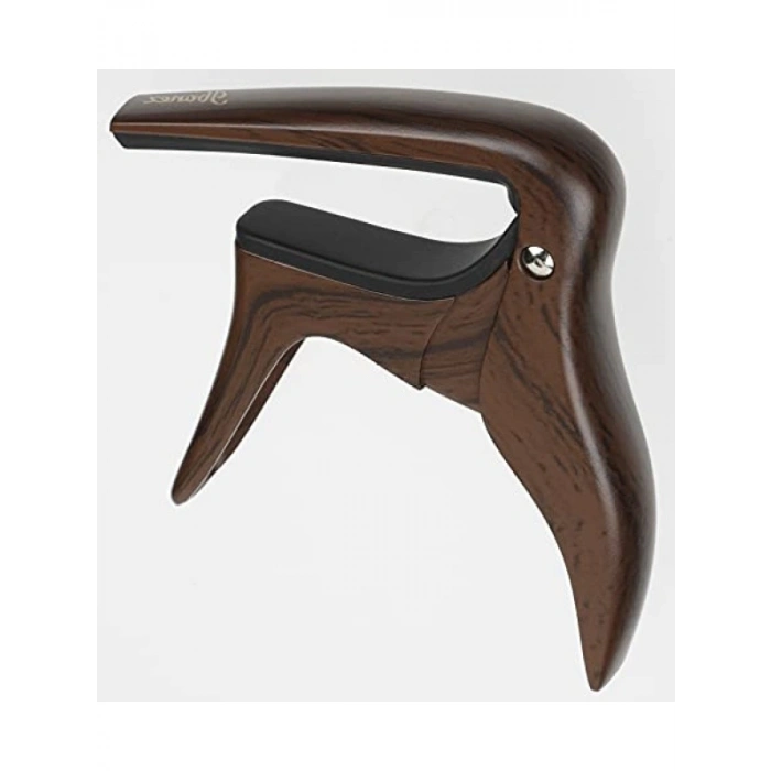 Tek Elle Kullanım için Gitar Capo, Ahşap Etkisi