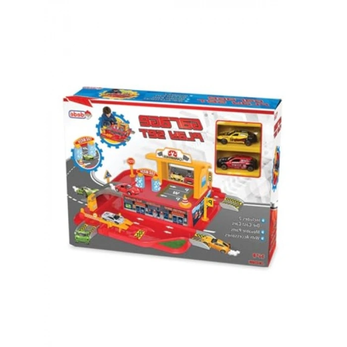 Tek Katlı Çocuk Garaj Oyun Seti - Eğlenceli Oyun Deneyimi