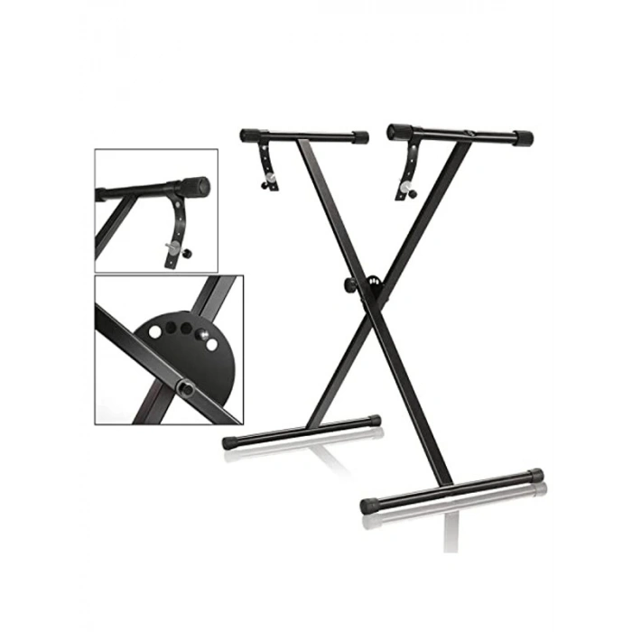 Tek Katmanlı Taşınabilir Klavye Standı, Kilitleme Kayışları