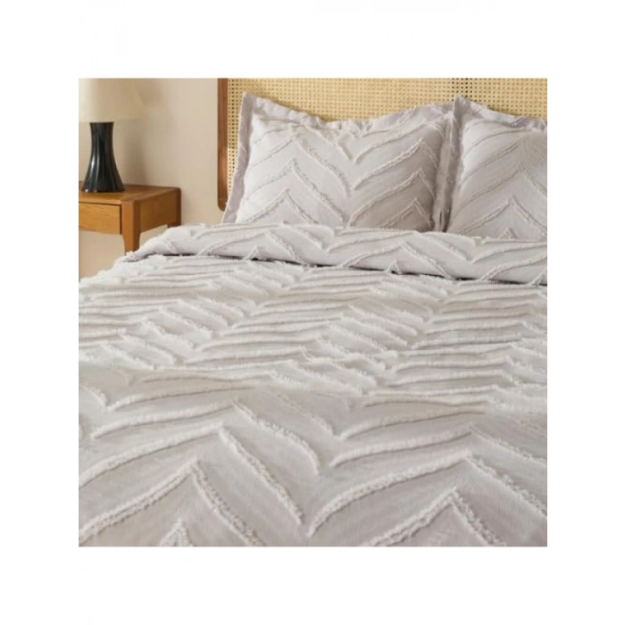 Tek Kişilik Desenli Yatak Örtüsü Takımı