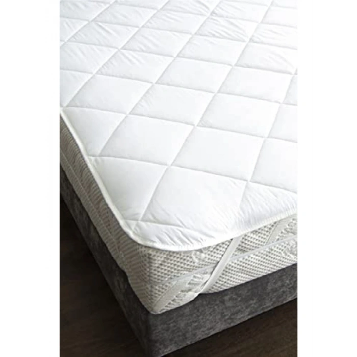 Tek Kişilik Kapitone Yatak Koruyucu - 100x200 cm Ölçülerinde