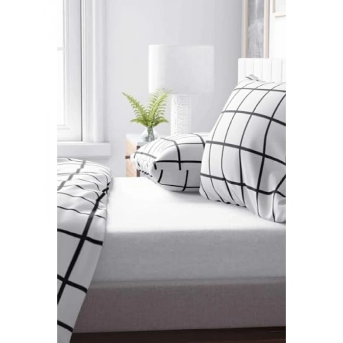 Tek Kişilik Lastikli Çarşaf, 100x200 cm Pamuklu