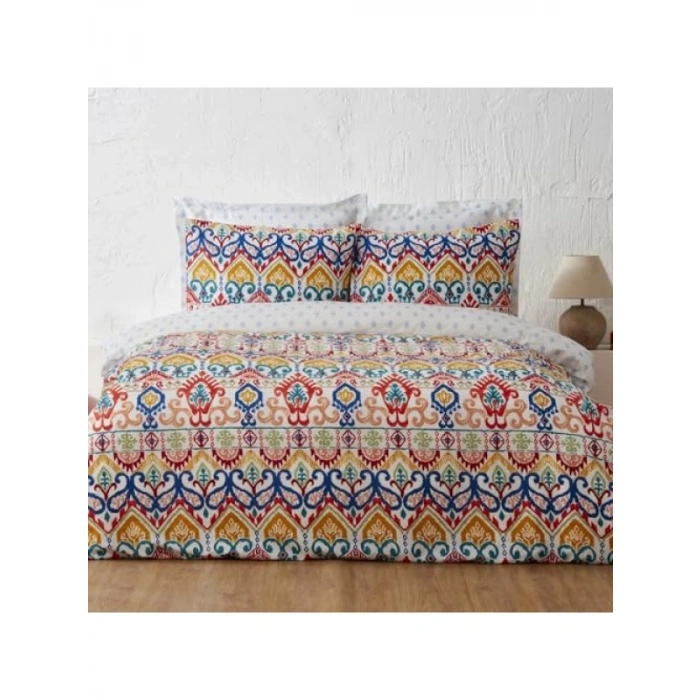 Tek Kişilik Mavi Nevresim Takımı