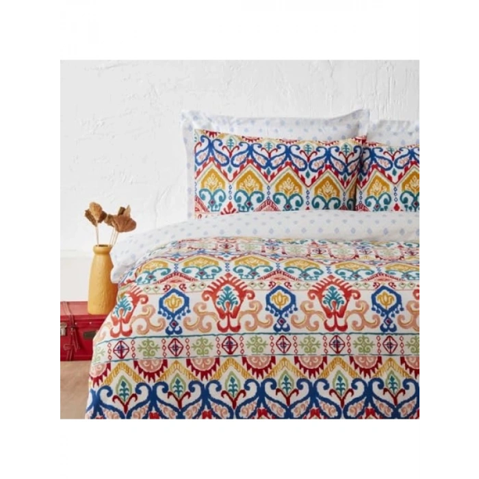 Tek Kişilik Mavi Nevresim Takımı