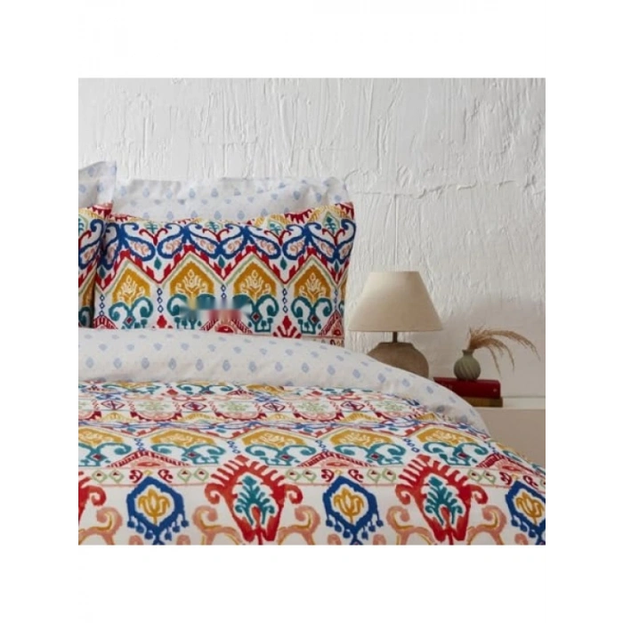 Tek Kişilik Mavi Nevresim Takımı