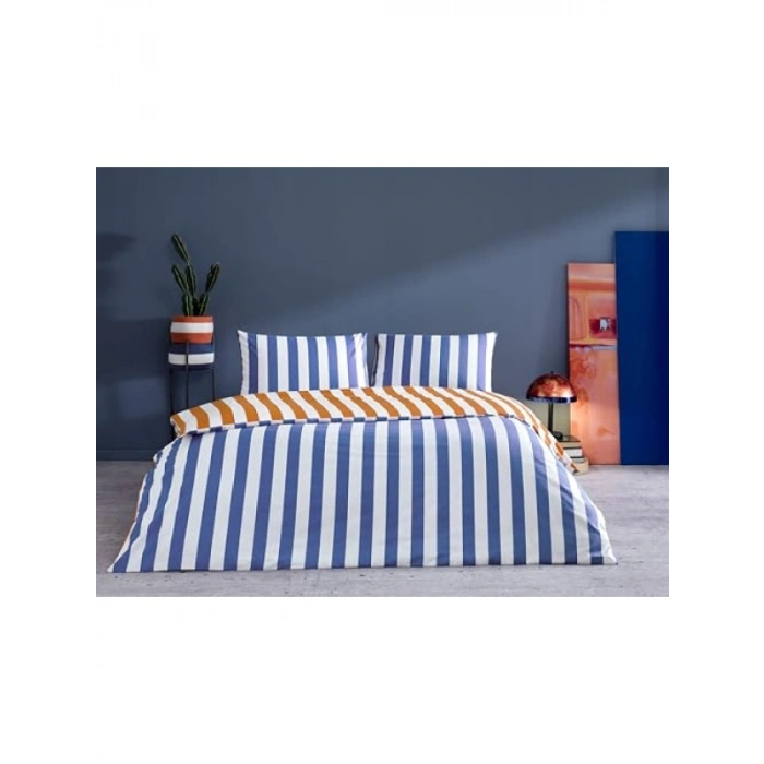 Tek Kişilik Pamuklu Nevresim Takımı, Turuncu