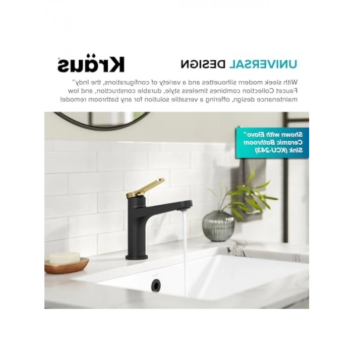 Tek Kolu Tek Delikli Banyo Lavabo Bataryası