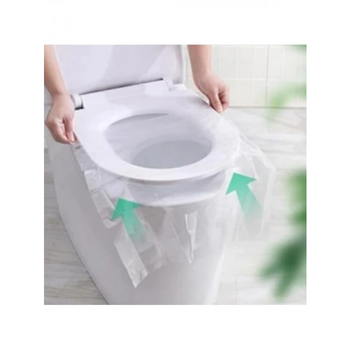 Tek Kullanımlık Hijyenik Klozet Kapağı Örtüsü - 50 Adet