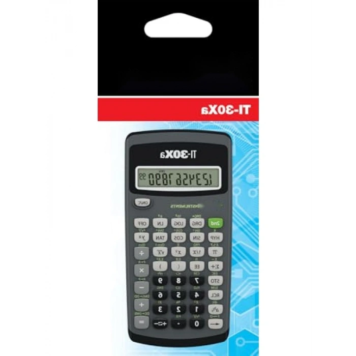 Tek Satırlı 10 Haneli Bilimsel Hesap Makinesi - Gri Siyah
