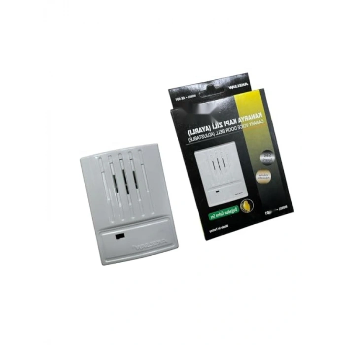 Tek Sesli Kapı Zili, AC 12-15V, Kompakt ve Dayanıklı Tasarım