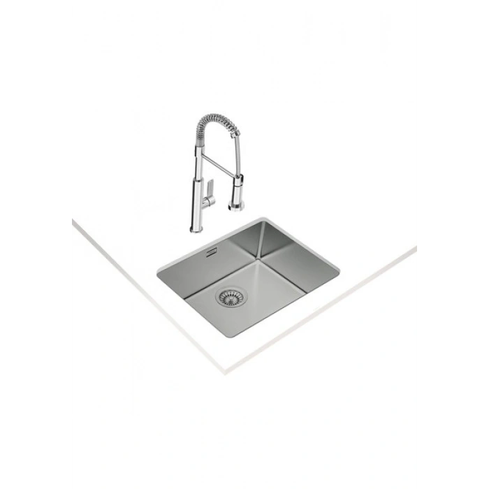 Teka BE LINEA RS15 50.40 Tezgahaltı Eviye Paslanmaz Çelik 50 cm 115000005