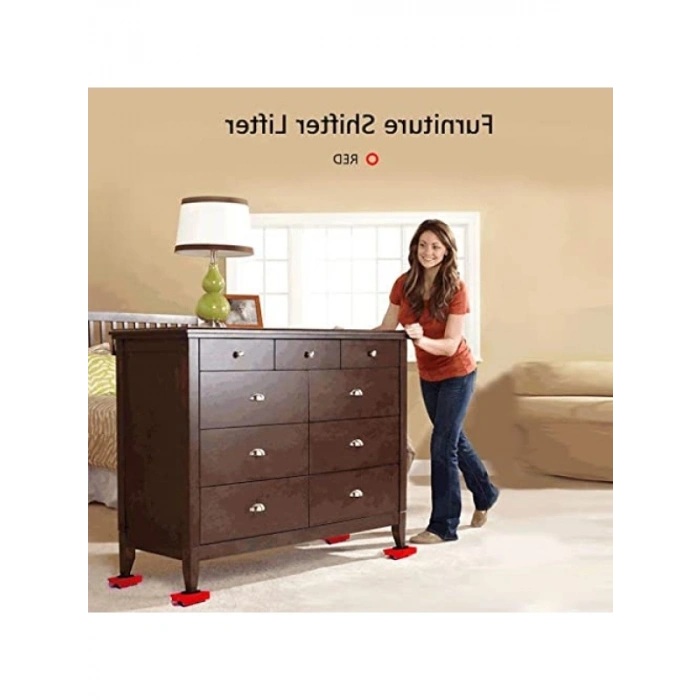 Tekerlekli Mobilya Taşıma Aparatı - 360° Döner Kaymaz Ped