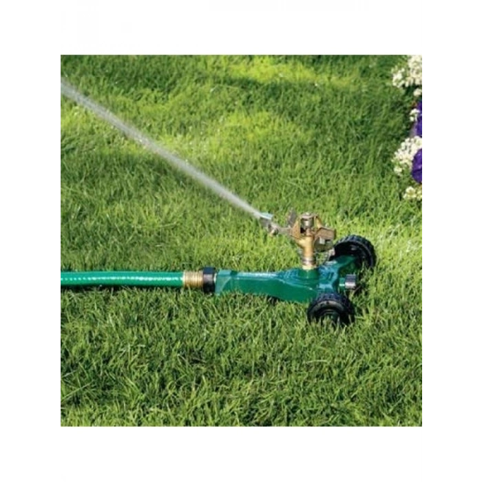 Tekerlekli Pirinç Darbeli Yağmurlama, Yeşil