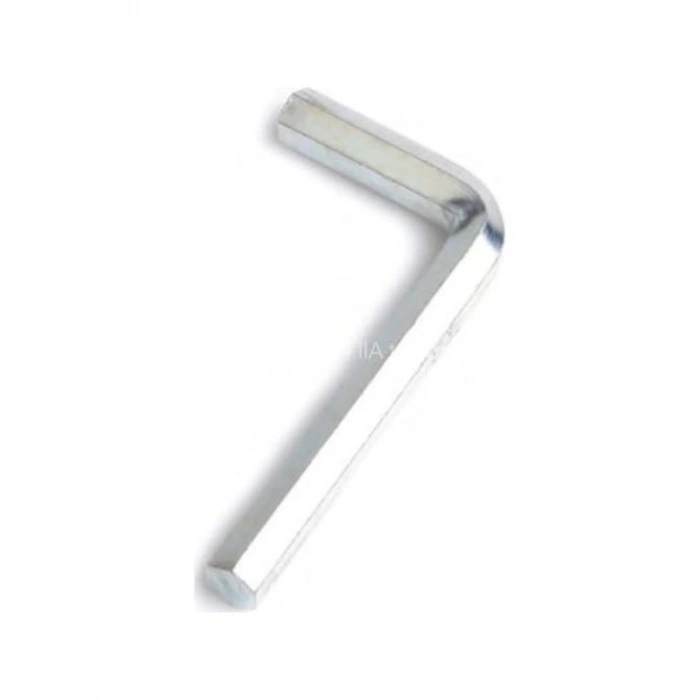 Tekli Alyan Anahtar, 12 mm, Dayanıklı Çelik, L-Tipi