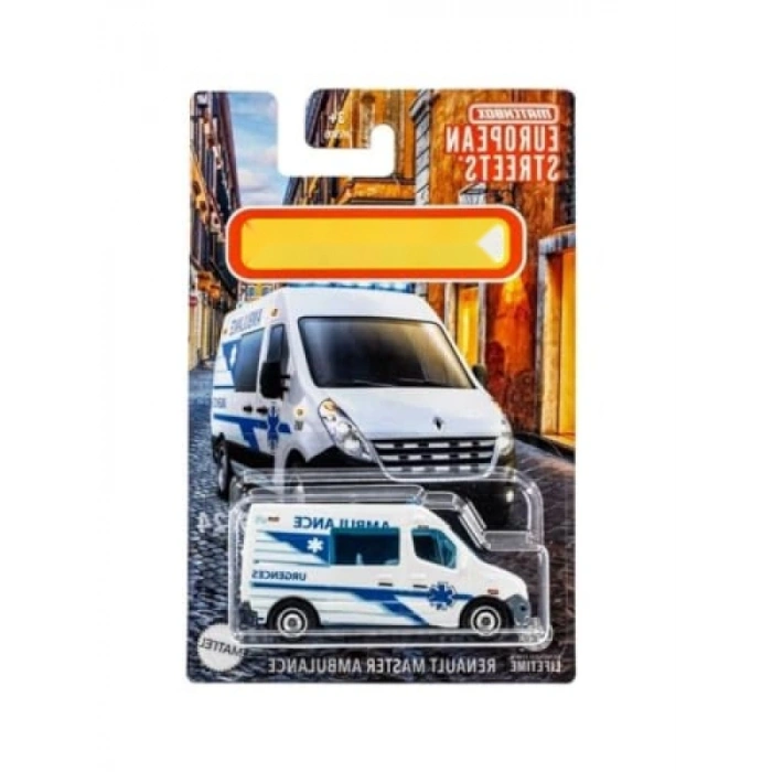 Tekli Ambulans Model Araba, Gerçekçi Detaylarla