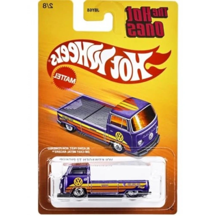 Tekli Die Cast Araba Modeli - Volkswagen T2 Pickup