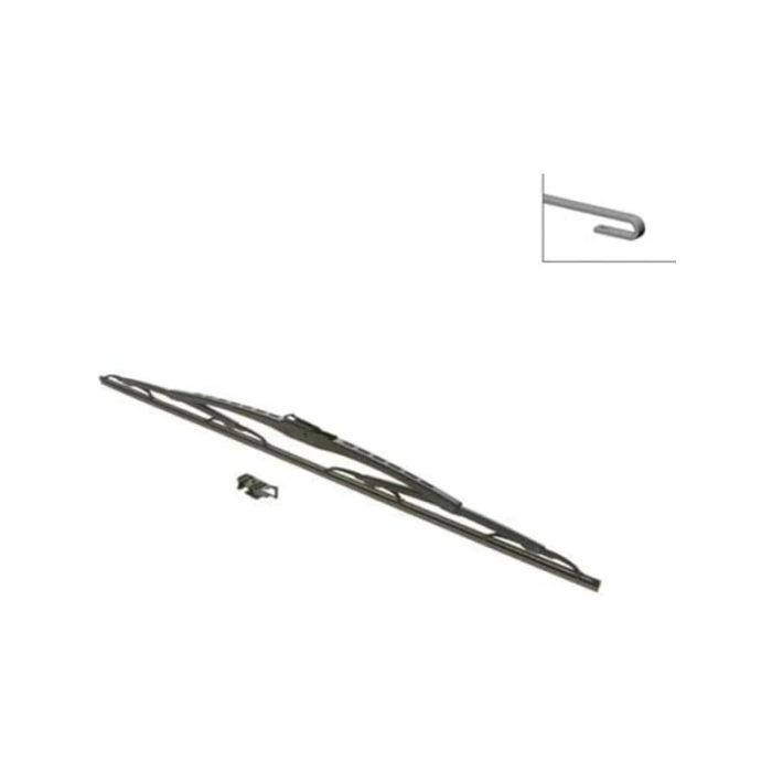 Tekli Eco Silecek - 35-70 cm Arası Seçenekler ile SİYAH