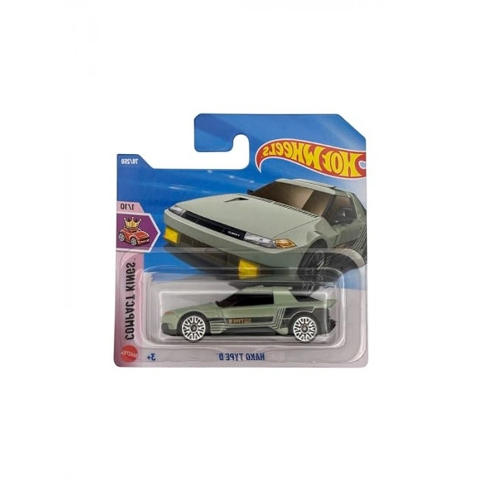 Tekli Hot Wheels Arabası, HAKO TYPE D, Kısa Kart