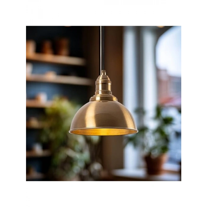 Tekli Siyah Sarkıt Aydınlatma, Metal Gövde