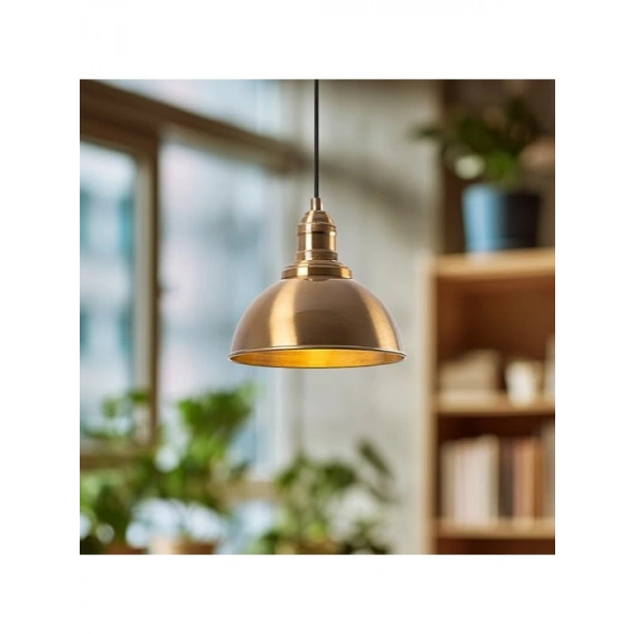 Tekli Siyah Sarkıt Aydınlatma, Metal Gövde