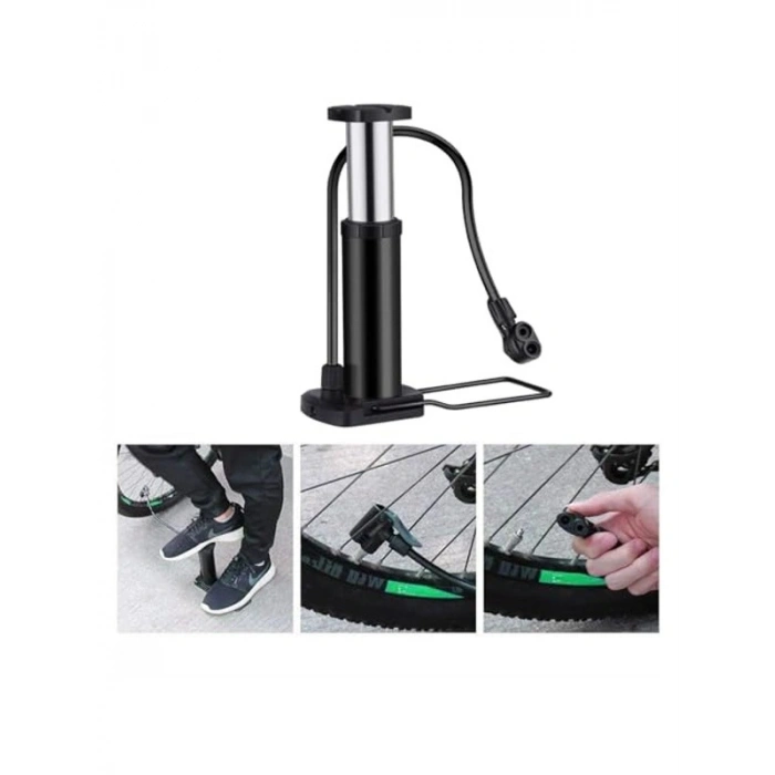 Tekli Tekerlekli Araç Pompası, Bisiklet Lastiklerini Şişirmek İçin