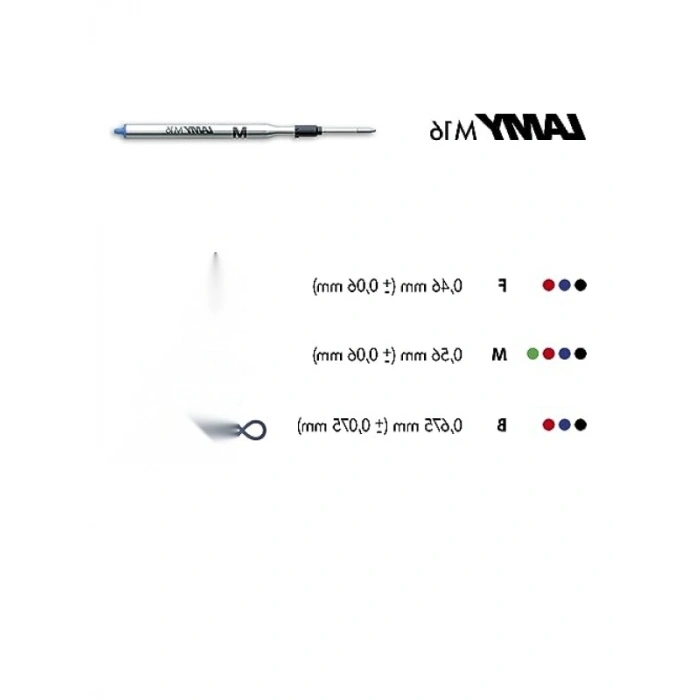 Tekli Tükenmez Kalem Refili M Uç Kırmızı