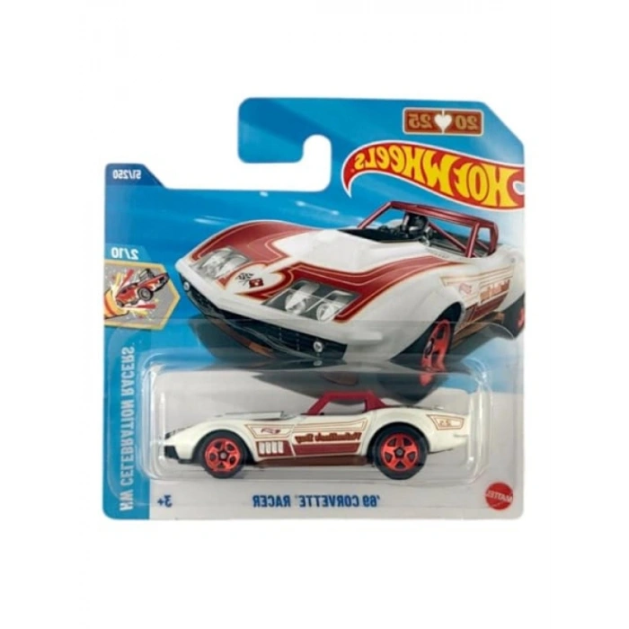 Tekli Vintage Tasarım Araba Modeli - 69 Corvette Racer