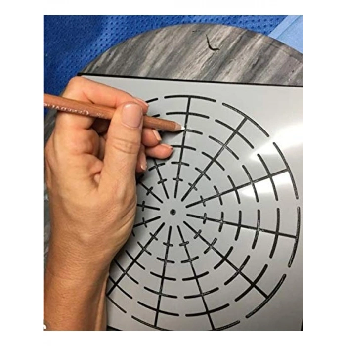 Teknik Şablon 20 cm x 20 cm Ölçülerinde