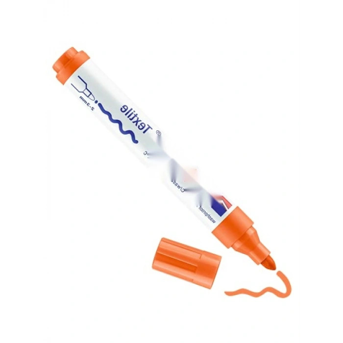 Tekstil Boyama İçin Turuncu Kalem