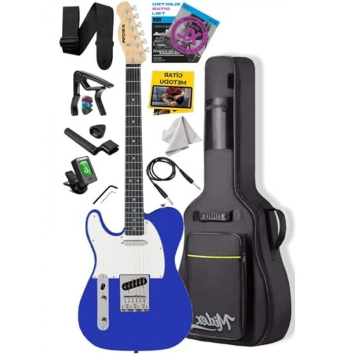 Tele Kasa Elektro Gitar, 2 Single-Coil ile Maple Klavye