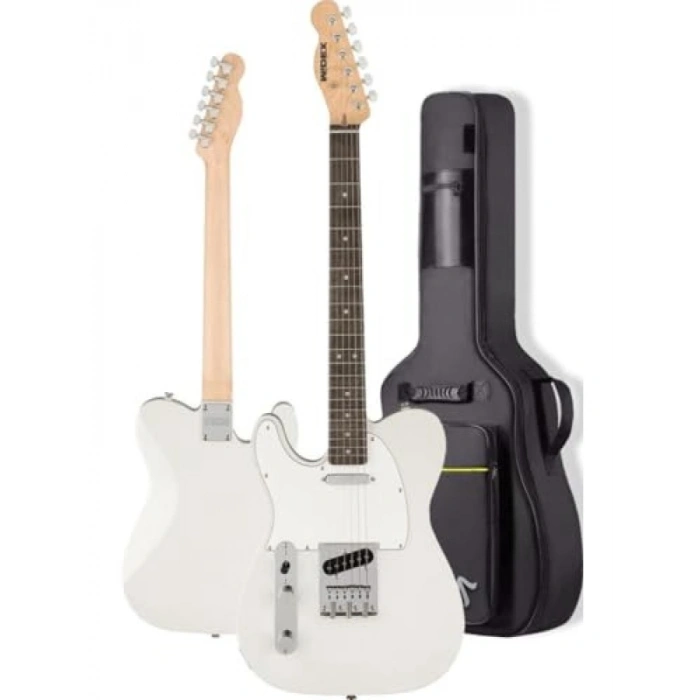 Tele Kasa Gül Klavye Elektro Gitar - 2 Single-Coil Manyetik