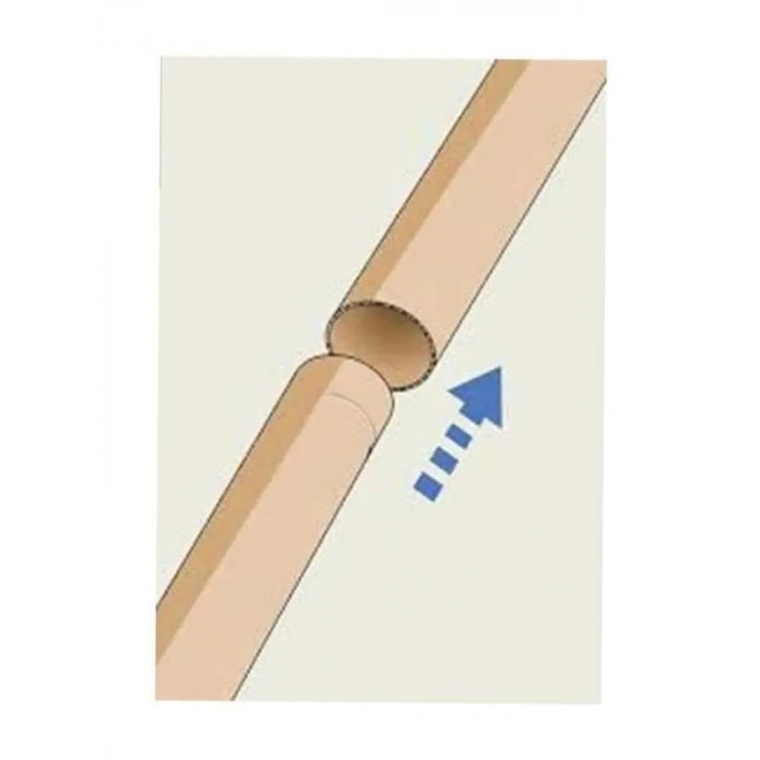 Teleskop Yapım Seti Mercekli 1 Paket Basit Teleskop Yapım Seti Mercek Deney Seti Silindir Karton